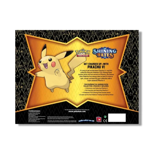 SWSHShinningFatesPikachuVcollection4 Pokémon TCG Shining Fates Pikachu V Collection