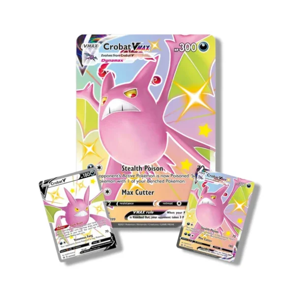 Pokémon TCG: Shining Fates Premium Collection – Shiny Crobat VMAX