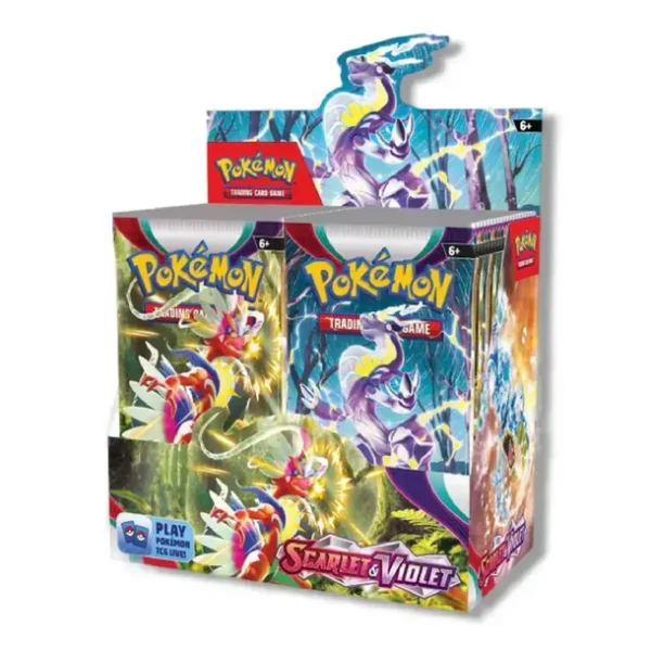 Scarlet & Violet Base Set 6x Booster Box Sealed Case Pokemon TCG