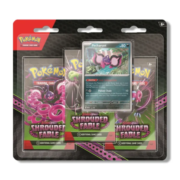 Pokémon TCG: Shrouded Fable – 3-Pack Blister