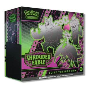 Shrouded Fable Elite Box, Pokémon TCG Shrouded Fable, Shrouded Fable Elite Trainer Box, Japanese Pokémon Cards, Sealed Elite Trainer Box, Collector Pokémon Box, Competitive TCG Box, Pokémon TCG Elite Trainer, Booster Packs Shrouded Fable, Premium Pokémon Collector, Pokemon Center TCG, Rare Pokémon Cards, Ultra-Rare Pokémon, Secret Rare Pokémon, Japanese Booster Box, Collector Pokémon Set, Pokémon TCG Expansion, TCG Box JP, Sealed Pokémon Booster