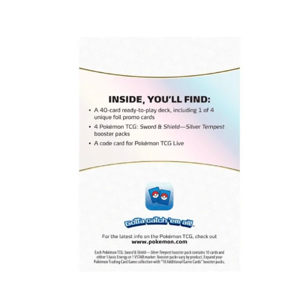 Pokémon TCG: Silver Tempest Build & Battle Stadium