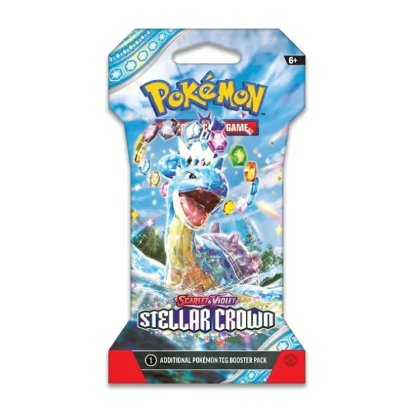 Stellarcrown_21 Pokemon Center TCG Stellar Crown Sleeved Booster Pack