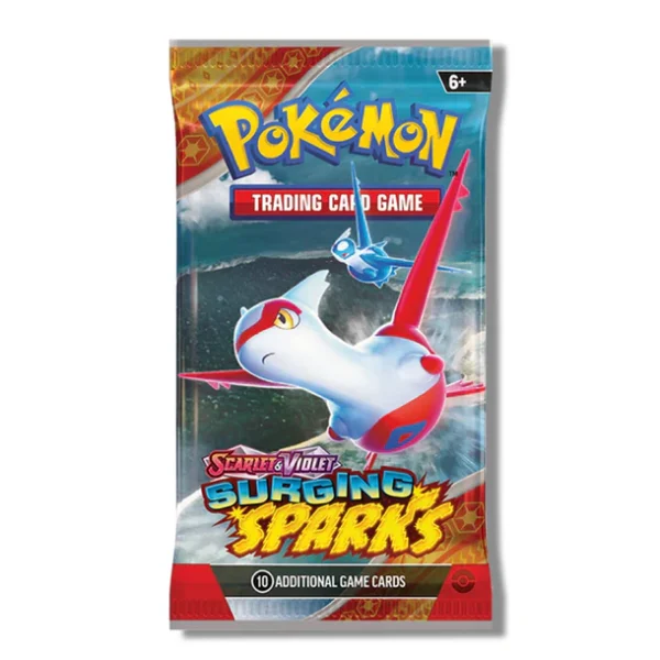 Pokemon TCG: Surging Sparks – 6x Booster Box [Sealed Case]