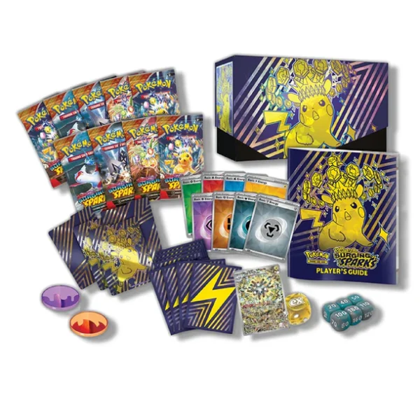 Pokémon TCG: Surging Sparks – Booster Box + Elite Trainer Box Bundle