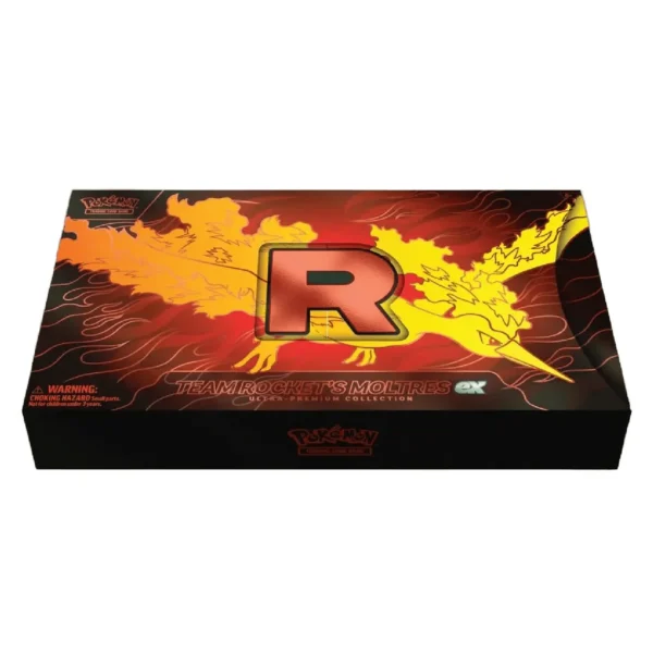 Pokemon TCG, Team Rocket, Moltres ex, Ultra-Premium Collection, Booster Packs, Promo Pokémon Cards, Rare Pokémon, Ultra-Rare Pokémon, Trading Card Game, Pokemon Center TCG