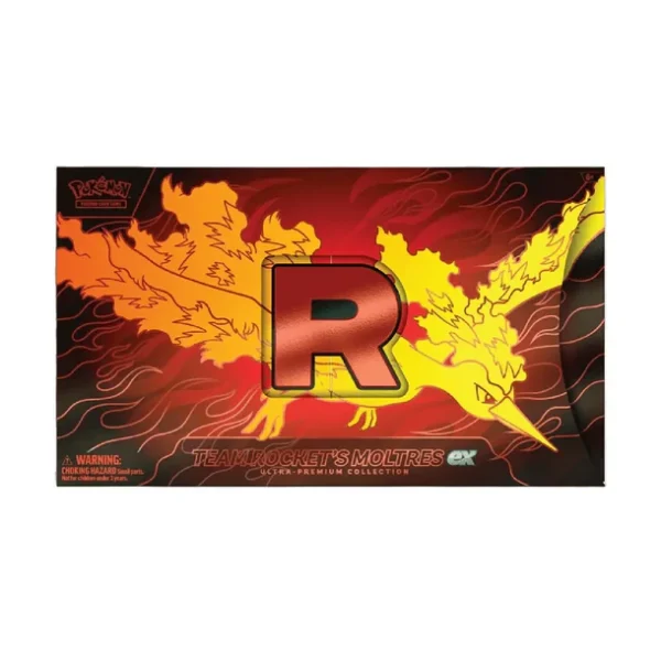 Pokémon TCG: Team Rocket Moltres ex – Ultra-Premium Collection