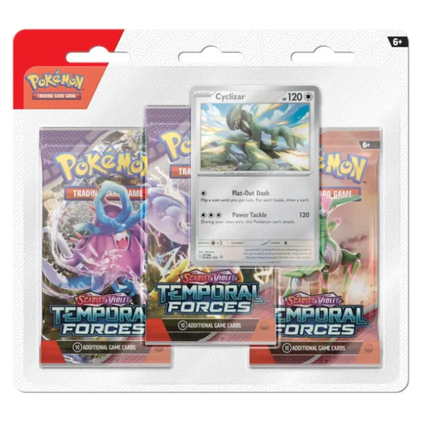 Pokémon TCG: Temporal Forces – 3 Pack Blister