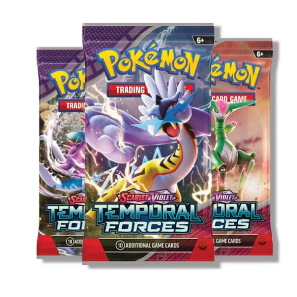 Pokemon TCG, Temporal Forces, Scarlet and Violet Pokemon cards, Pokemon booster packs, Pokemon blister pack, Pokemon 3 pack blister, Pokemon promo card, Pokemon coin, Pokemon trading cards, Pokemon collectors, Pokemoncenter TCG, Pokemon card packs, Pokemon expansion set