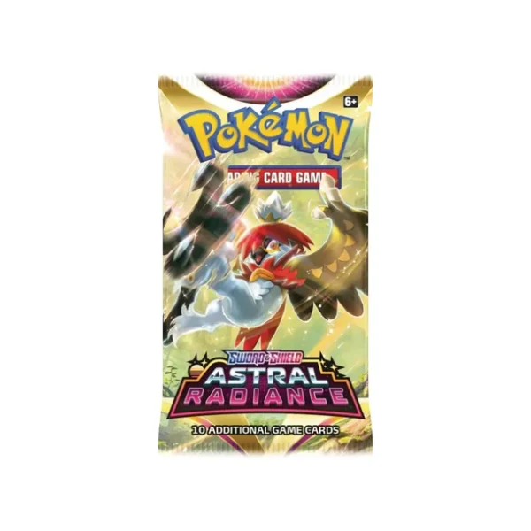 Pokémon TCG: Astral Radiance – 3 Booster Packs with Sylveon Promo