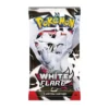 Pokémon TCG, Elite Trainer Box, White Flare, Acrylic Display Case, Trading Card Game, Promo Cards, Card Sleeves, Dice, Condition Markers, Collector Materials, Pokemon Collectibles, Pokemon Center TCG