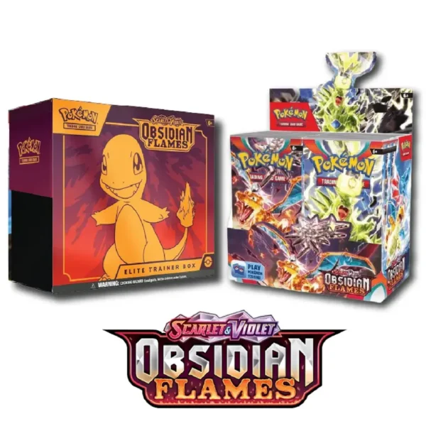 Pokémon TCG: Obsidian Flames – Booster Box + Elite Trainer Box Bundle