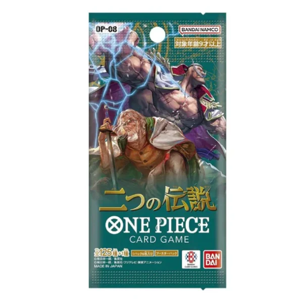 onepiececardgameop-08_1 (1) One Piece TCG, OP08 Booster Box, Two Legends, Japanese Booster Box, Bandai Cards, Anime Trading Cards, Rare One Piece Cards