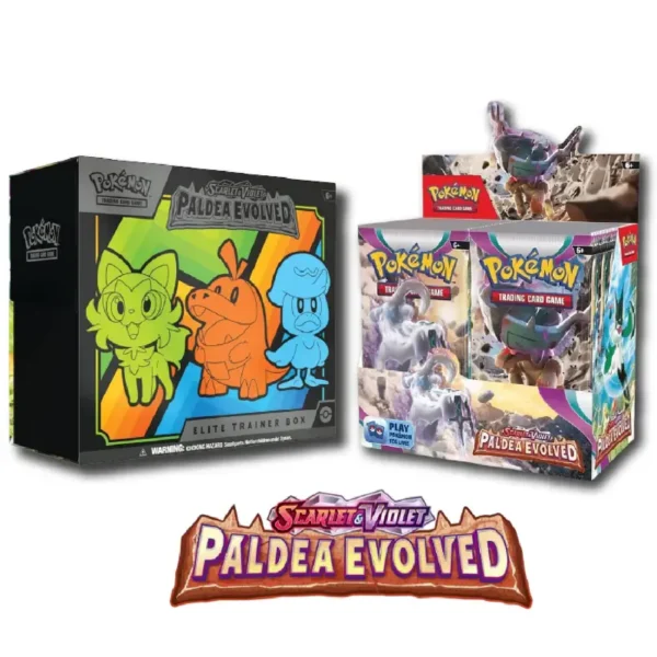 paldeaevolvedbundle Pokémon TCG: Paldea Evolved – Booster Box + Elite Trainer Box Bundle