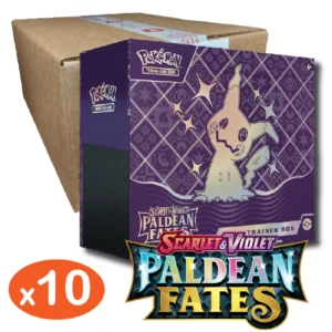 Pokemon TCG, Paldean Fates, Elite Trainer Box, 10 Boxes, Sealed Case, Rare Pokémon, Ultra-Rare Pokémon, Tera Pokémon, Trading Card Game, Pokemon Center TCG Pokemon TCG, Paldean Fates, Elite Trainer Box, 10 Boxes, Sealed Case, Rare Pokémon, Ultra-Rare Pokémon, Tera Pokémon, Trading Card Game, Pokemon Center TCG