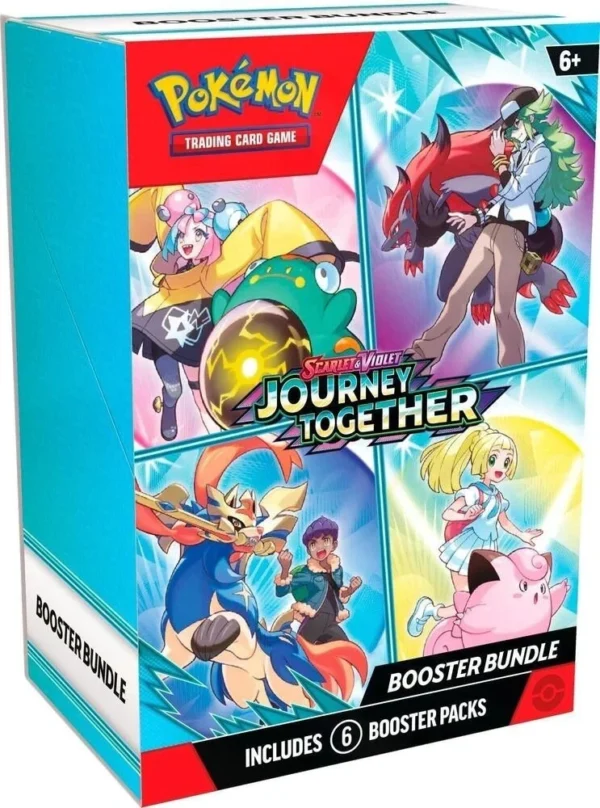 Pokemon TCG: Journey Together – Booster Box + Pokéball 9-Pocket Binder Bundle