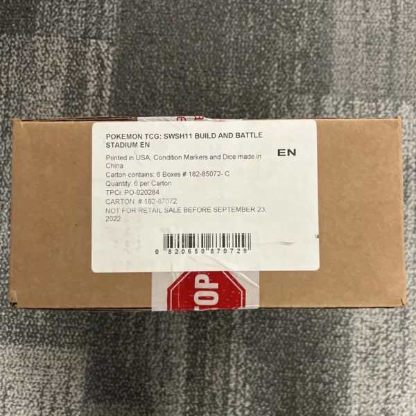 Pokemon TCG, Lost Origin, Stadium Case, Build and Battle, Sealed Case, Pokemon Cards, TCG Products, Booster Packs