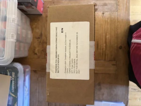 Fusion Strike Stadium Case (6 Stadiums) | Pokémon TCG