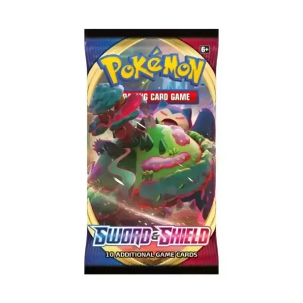 Pokemon Center TCG, Sword & Shield Base Booster Pack, Pokémon TCG Live Code, Sealed Booster Pack, Collectible Cards, Energy Card, Trainer Cards. (4) Pokemon Center TCG, Sword & Shield Base Booster Pack, Pokémon TCG Live Code, Sealed Booster Pack, Collectible Cards, Energy Card, Trainer Cards.