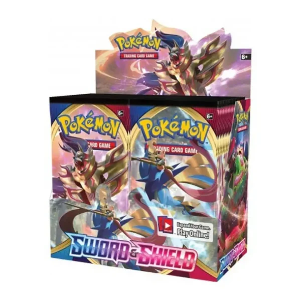 Pokémon TCG, Sword & Shield Base, Booster Box JP, 36 packs, Pokémon V, Trainer cards, secret rare Pokémon, competitive gameplay, collector box