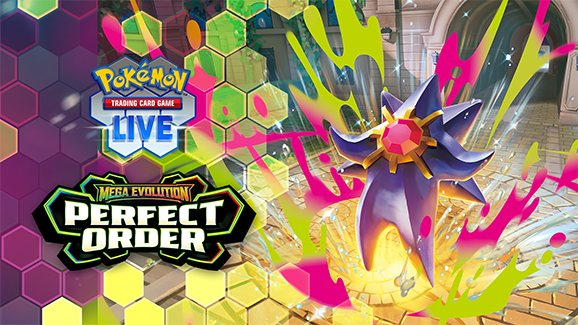 Mega Evolution—Perfect Order Is Now Available in Pokémon Trading Card Game Live
