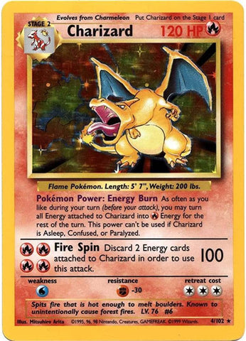Pokemon Charizard Base Set
