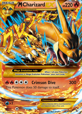 Pokemon Flashfire Mega Charizard EX