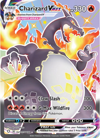 Pokemon Shiny Charizard VMAX Shining Fates