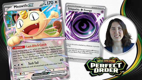 Ellis Longhurst Shares Her Top Five Pokémon TCG Cards from Mega Evolution—Perfect Order
