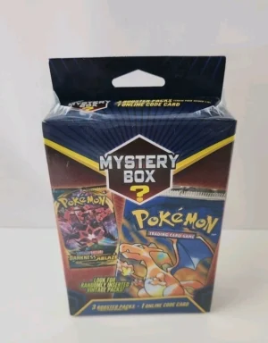 The 2022 Pokémon Mystery Power Box Meijer Exclusive is a factory-sealed Pokémon TCG mystery product featuring possible Evolving Skies booster packs, sealed Pokémon packs, and collectible Pokémon surprises.