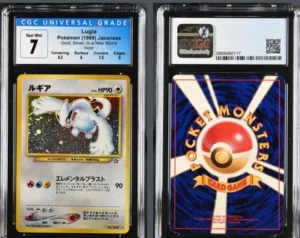 Lugia Holo CGC 7, Lugia Japanese #249, Lugia JPN CGC 7, Lugia Holo Japanese