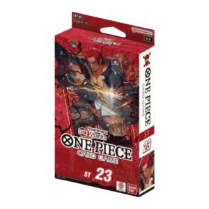 One Piece Shanks Starter Deck ST-23, One Piece Shanks Starter Deck, Shanks Starter Deck, ST-23, One Piece ST-23, Shanks, Red-Haired Shanks, Red-Haired Pirates, One Piece TCG, One Piece Card Game, One Piece Starter Deck, Shanks TCG, One Piece Trading Cards, One Piece Collectibles, One Piece Sealed Product, TCG Starter Deck, One Piece Collection, Pokemon Center TCG