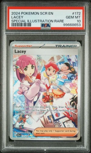 Lacey 172/142 PSA 10 | Stellar Crown SIR Pokémon Card