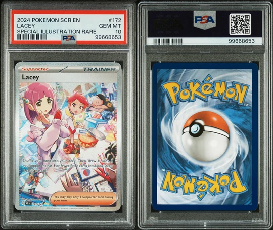 Lacey 172/142 PSA 10 | Stellar Crown SIR Pokémon Card