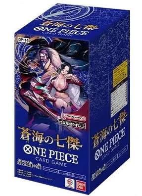One Piece The Azure Sea’s Seven Booster Box Japanese, One Piece OP-14, OP-14 Japanese Booster Box, The Azure Sea’s Seven, Azure Sea’s Seven, One Piece TCG, One Piece Card Game, Japanese One Piece Cards, Seven Warlords, Shichibukai, Dracule Mihawk, Boa Hancock, Crocodile, Jinbe, Bartholomew Kuma, Secret Rare, Super Rare, Special Cards, 3rd Anniversary Special, DON!! Card, Alternate Art, Parallel Cards, Sealed Booster Box, One Piece Collectibles, Pokemon Center TCG
