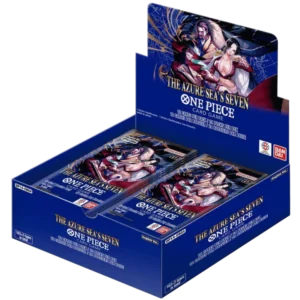 One Piece The Azure Sea’s Seven Booster Box English, One Piece OP-14, OP-14 Booster Box, The Azure Sea’s Seven, Azure Sea’s Seven, One Piece TCG, One Piece Card Game, English One Piece Cards, Seven Warlords, Shichibukai, Dracule Mihawk, Boa Hancock, Trafalgar Law, Jinbe, Secret Rare, Super Rare, Special Cards, Treasure Rare, DON!! Card, Alternate Art, Parallel Cards, Sealed Booster Box, One Piece Collectibles, Pokemon Center TCG