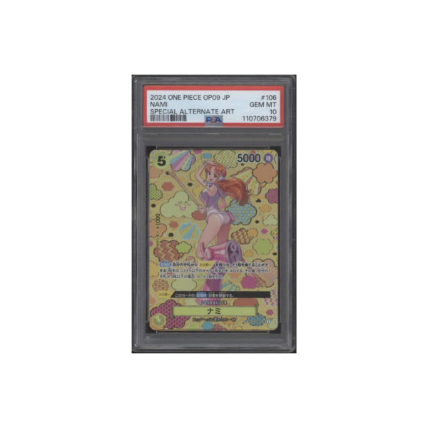 Nami, Nami OP09-106, Nami OP09-106 PSA 10, Nami PSA 10, Nami Special Alternate Art, Nami OP09 Special Alternate Art, Nami Japanese Card, Nami One Piece Card, OP09 Nami, OP09 Emperors in the New World, Nami, Nami OP09-106, Nami OP09-106 PSA 10, Nami PSA 10, Nami Special Alternate Art, Nami OP09 Special Alternate Art, Nami Japanese Card, Nami One Piece Card, OP09 Nami, OP09 Emperors in the New World,